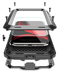 Протиударний чохол Lunatik для iPhone 14 Plus Чорний