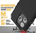 Протиударний чохол Lunatik Taktik для iPhone 14 Pro Max Black, фото 8