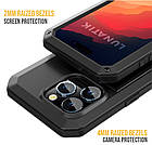 Протиударний чохол Lunatik Taktik для iPhone 14 Pro Max Black, фото 7