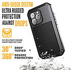 Протиударний чохол Lunatik Taktik для iPhone 14 Pro Max Black, фото 9