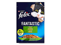 Пауч для котів Fantastic / Кролик в желе (FELIX) 85г ТМ PURINA