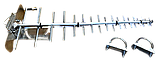 Антенна Логоперіодична LORA (800-1300 МГц) 9,5 дБ, фото 3