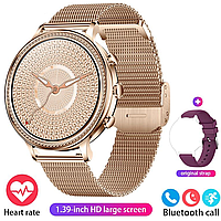 Cмарт-часы женские LIGE Smart watch Ladies 2024 c тонометром