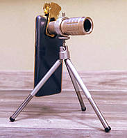 Мини МОНОКУЛЯР 2в1 телеобъектив для мобильного телефона Mobile Telephoto Lens3 TOPUS 33