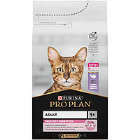 Сухой корм Purina Pro Plan Cat Delicate для кошек с чувствительным пищеварением, с индейкой, 14 кг