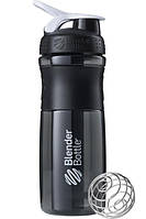Шейкер спортивный (бутылка) BlenderBottle SportMixer Flip 28oz/820ml Black/White Im_740
