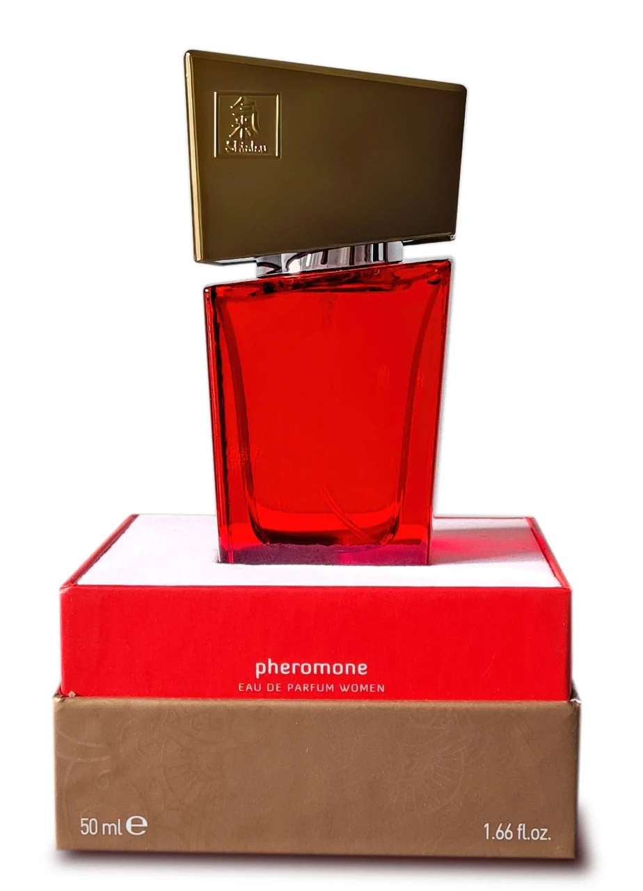 Парфуми з феромонами жіночі SHIATSU red 15ml