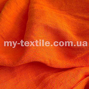 Льон Жатка однотонний Бохо Помаранчевий