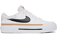 Кроссовки Nike Court Legacy Lift White Hemp Desert Ochre - DM7590-100