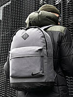 Рюкзак городской мужской, женский, для ноутбука Nike (Найк) Серый М-36943
