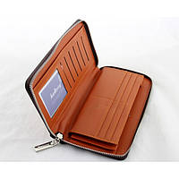 Чоловічий гаманець клатч портмоне барсетка Baellerry SW009 Коричневий Im_199