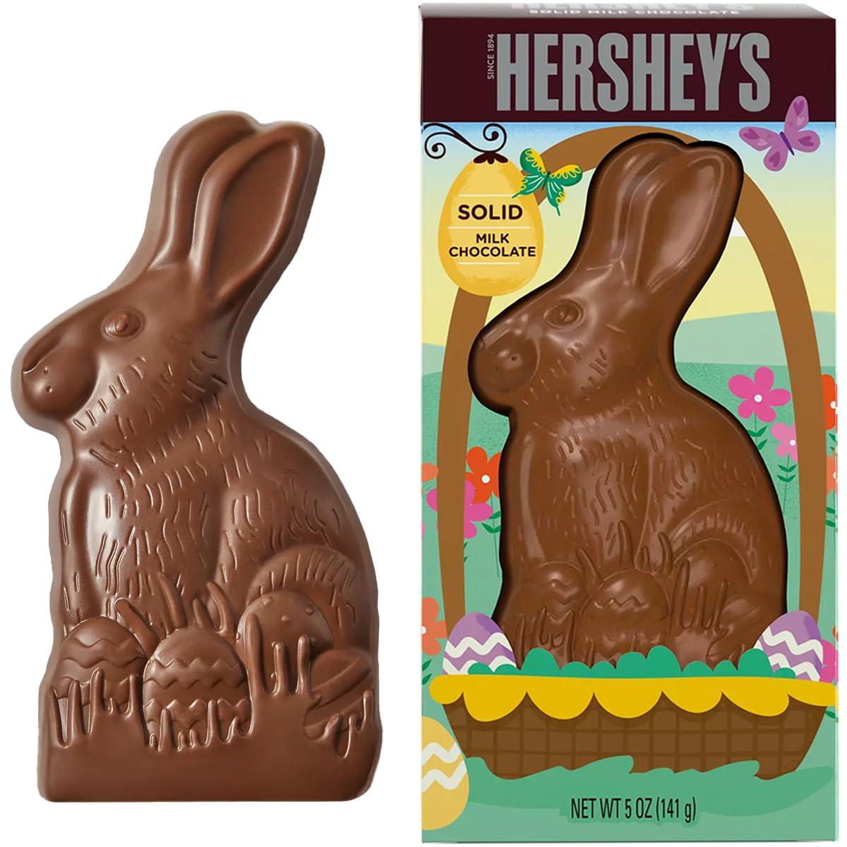 Великодній заєць HERSHEY'S Solid Milk Chocolate, 141 г