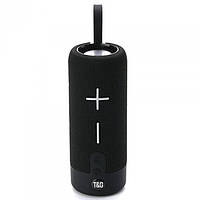 Портативна Bluetooth-колонка TG619C USB/TF з ремінцем Чорна Im_395