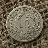10 рентенпфеннигов 1924года. (А) Германия - Веймарская республика