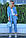 Жіночий стильний костюм літній, Модний костюм брючний з льону, Молодіжний літній костюм піджак та брюки, фото 7