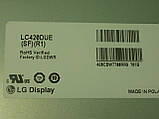 Запчастини до телевізора LG 42LN541V  (матриця робоча LC420DUE-SFR1, EAD62370716)., фото 7