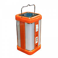 Аккумуляторный Фонарь-Лампа LED LL-7108S с солнечной панелью Оранжевый PRO_320