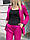 Жіночий стильний костюм літній льон, Модний брючний костюм з льону, лляний костюм піджак і штани, фото 8