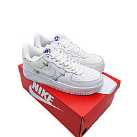 Чоловічі кросівки Nike Air Force 1 LX Chrome Swooshees White білі Im_1090