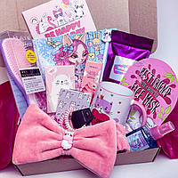 Подарунок бокс для дівчини дівчинки Wow Boxes "Cat Box № 6"