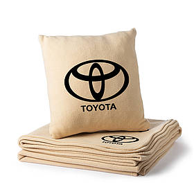 Ковдра та подушка в авто "Toyota"