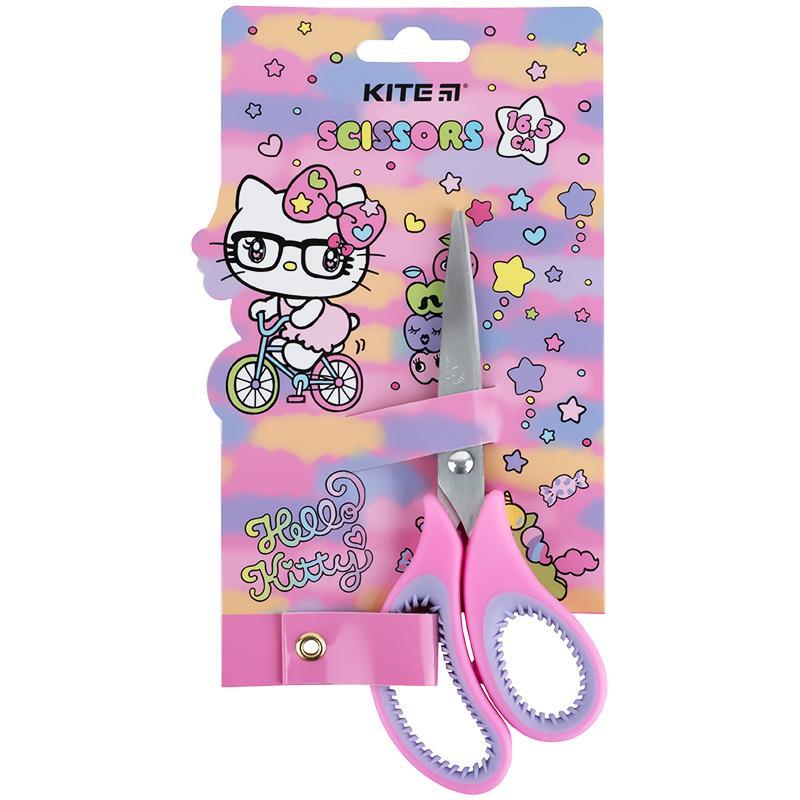 Ножиці 16,5 см з гумовими вставками Kite Hello Kitty HK24-127, 67433, фото 1