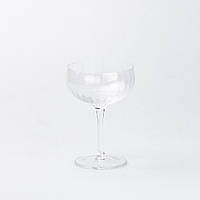 Lugi Бокал для коктейлей фигурный стеклянный ребристый набор 6 шт