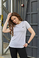 Брендовая женская футболка Nike, повседневная хлопковая майка найк на лето для девушек цвета в ассортименте