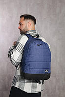 Рюкзак матрац Int чоловічий, жіночий, для ноутбука Nike AIR (Найк) Синій меланж М-32649