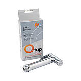 Лійка для гігієнічного душу Qtap Rucni округла QTCRMB020 Chrome (Bidet), фото 3