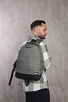 Рюкзак матрац Int чоловічий, жіночий, для ноутбука Nike AIR (Найк) Сірий меланж М-32667