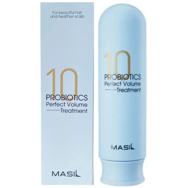 Бальзам для об'єму волосся з пробіотиками MASIL 10 PROBIOTICS PERFECT VOLUME TREATMENT 300ml