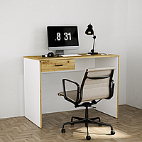 Стіл комп'ютерний з ящиком, письмовий стіл для офісу, стіл для навчання та комп'ютера універсальний