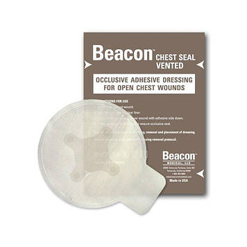 Пов'язка оклюзійна вентильована Beacon Chest Seal компактна