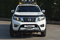 Tuning Дефлектор капота (EuroCap) для Nissan Navara/NP300 2016-2024