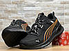 Кросівки чоловічі RS-X Black/Orange шкіра-сітка, фото 6