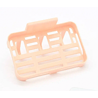Настенная полка для ванной на самоклеящейся основе навесная 12х8х2см, Розовая Im_85