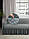 Чохли для меблів на тримісний диван і два чохли на крісло жаккардові щільні захисні з оборкою Kaspi, фото 4