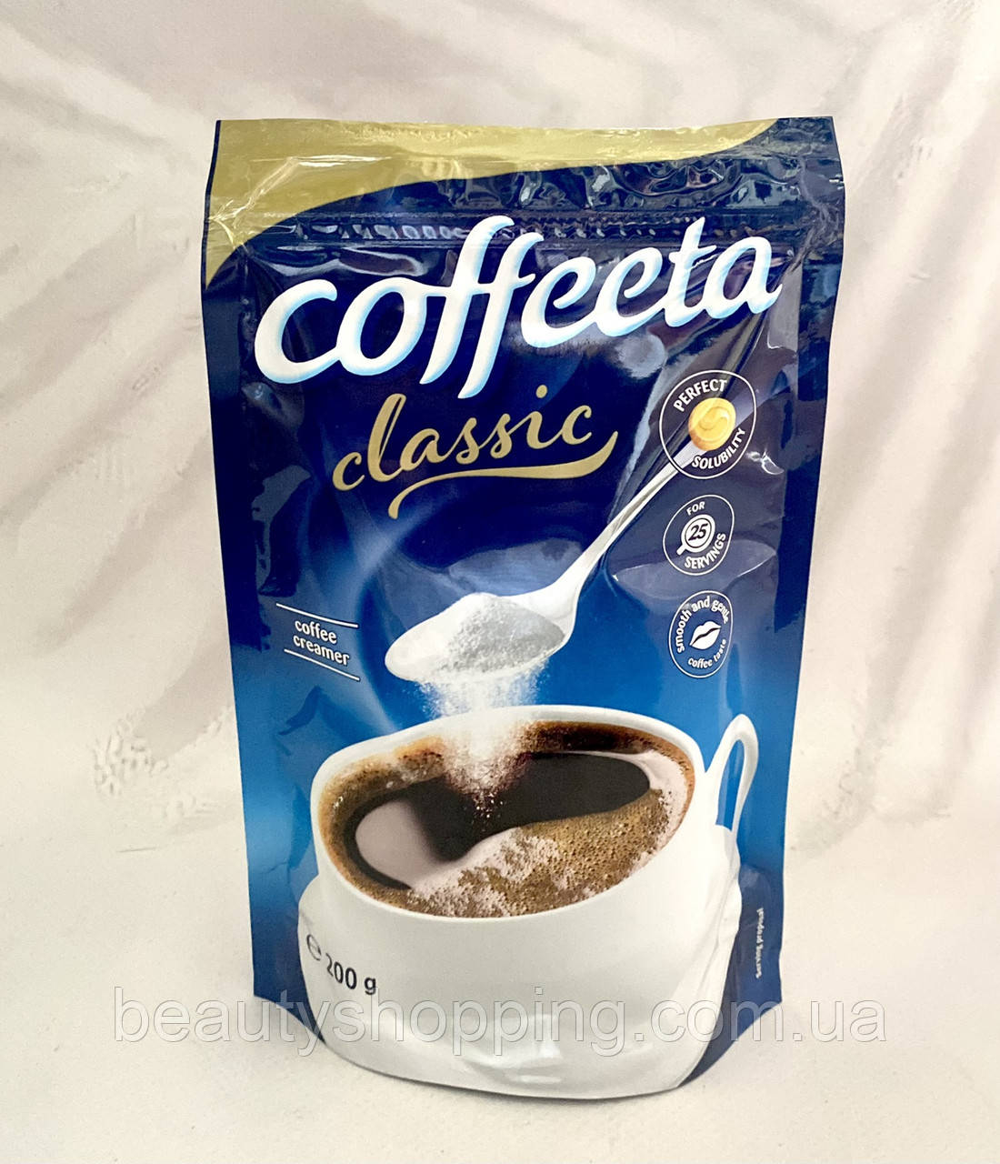 Coffeeta classic сухі вершки 200 г