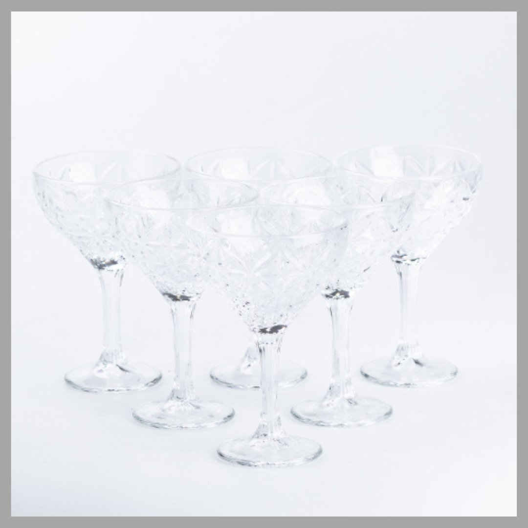 Келих для мартіні скляний прозорий келих для білого келих для вина подарунковий красиві келихи
