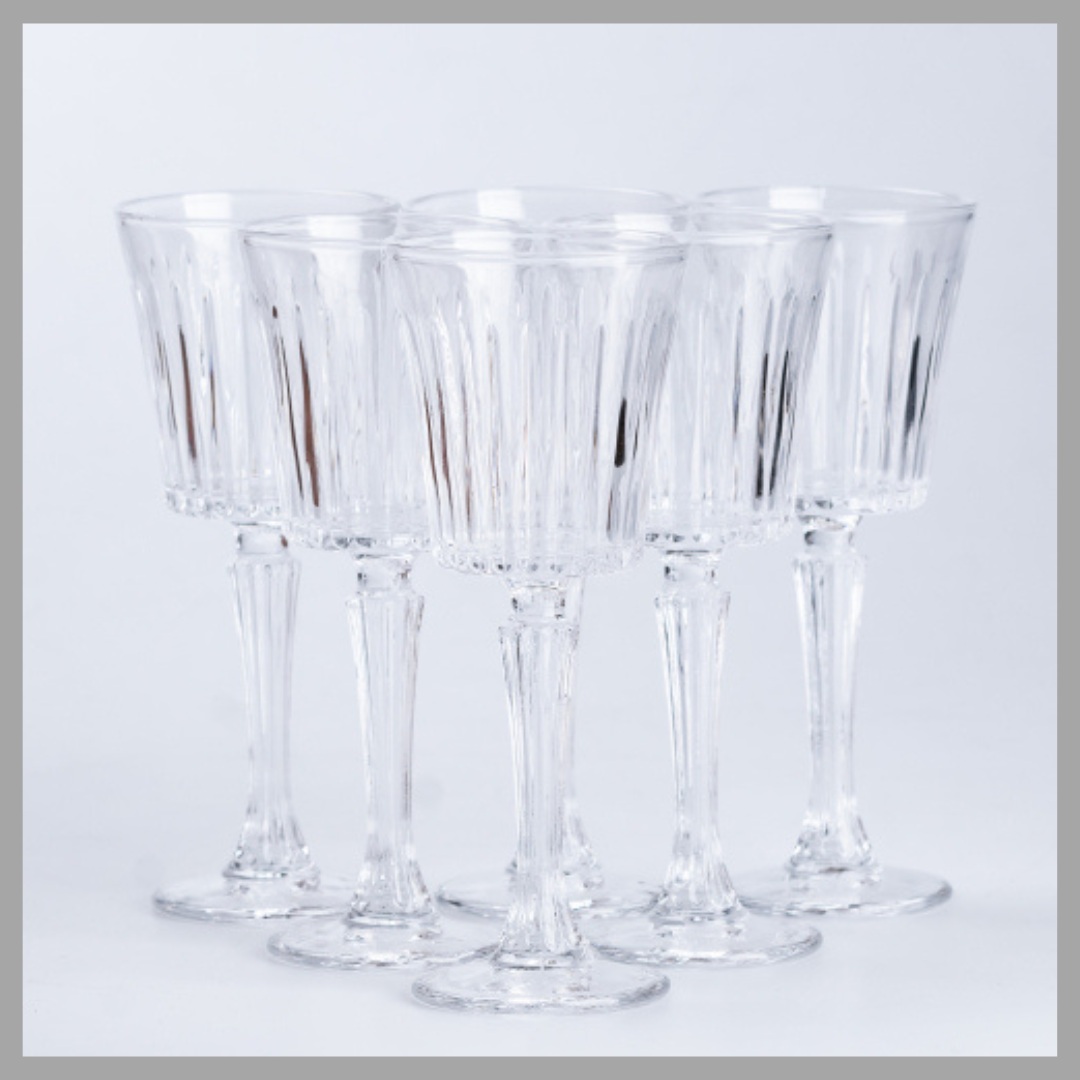 Келих для вина скляний прозорий келихи для білого вина келихи для шампанського келихи для маргарити