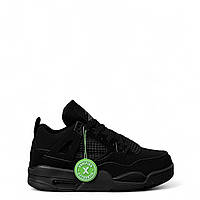 Новинка! Кроссовки Nike Air Jordan 4 Retro Black Cat черные