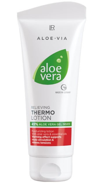 LR Розслаблювальний зігрівальний термолосьйон Aloe Vera ЛР