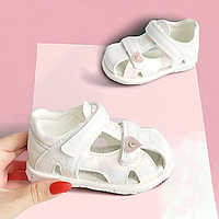 Детские босоножки закрытые сандалии, летняя обувь легкие для девочек в размере 19-23