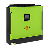 Гібридний сонячний інвертор (ДБЖ) LPW-VHY-G5532-5500VA (5500Вт) 48V 60A MPPT 120-450V ON-OFF GRID, фото 3