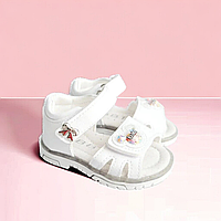 Детские босоножки с закрытой пяткой сандалии, летняя обувь легкие для девочек в размере 18-23