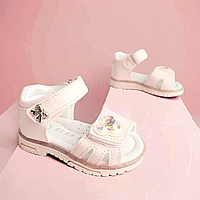 Детские босоножки с закрытой пяткой сандалии, летняя обувь легкие для девочек в размере 18-23