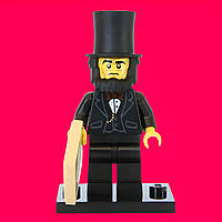 Запакована фігурка Abraham Lincoln, The LEGO Movie (Complete Set with Stand and Accessories) (coltlm-5)