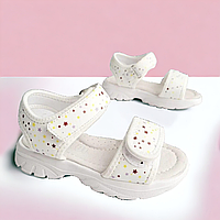 Детские босоножки спортивные открытые сандалии, летняя обувь легкие для девочек в размере 28-30