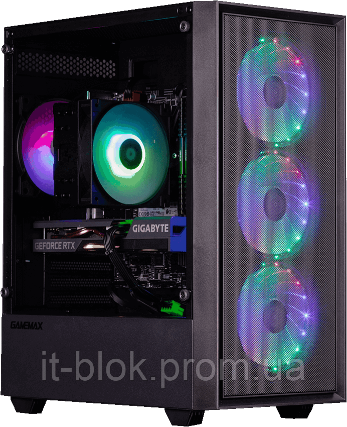 IT-BLOK ПК Прогресивний Ігровий i7 10700F RTX 3060 16Gb - фото 1 - id-p1465151910